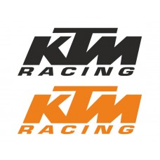 KTM Vinyl Decal (20x7.6cm)