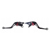 Manijas universales de embrague/freno  (SUZUKI 2) (negras)