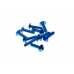 TORNILLO ALUMINIO 5X20 AZUL PAQUETE 10 UDS