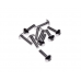 TORNILLO ALUMINIO 5X20 PLATA PAQUETE 10 UDS