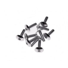 TORNILLO ALUMINIO 6X20 PLATA PAQUETE 10 UDS