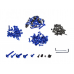PERNO, ALUMINIO AZUL (conjunto)